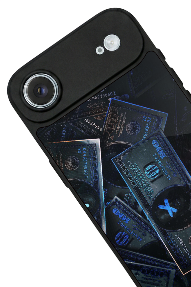 iPhone 17 Air Uyumlu Para Tasarımlı Glossy Premium Kılıf