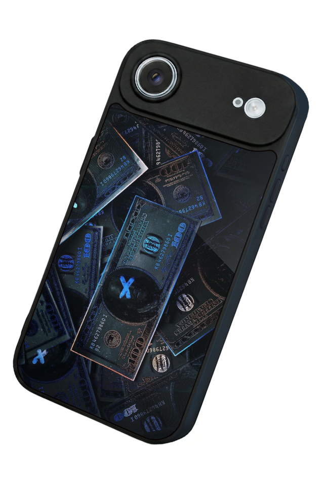iPhone 17 Air Uyumlu Para Tasarımlı Glossy Premium Kılıf