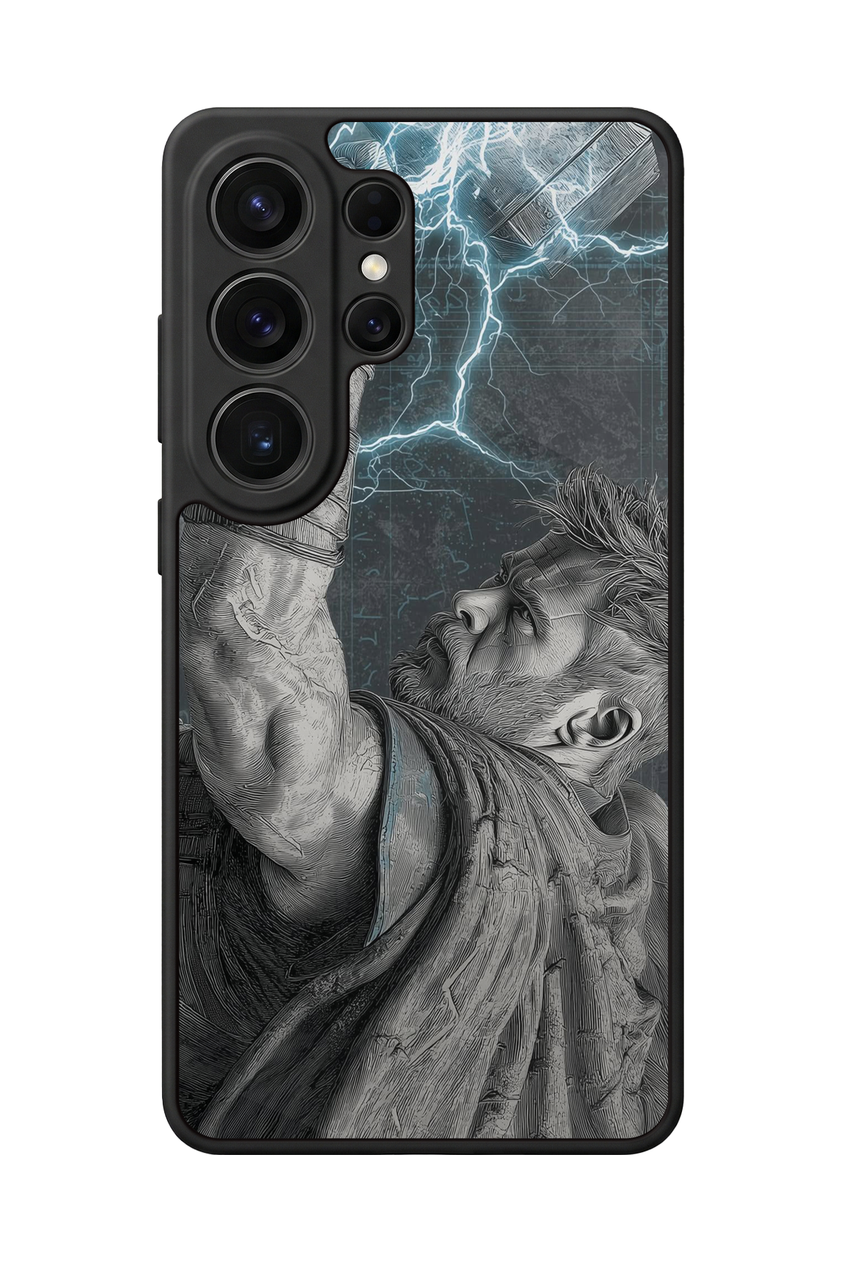 Samsung Galaxy S26 Ultra Uyumlu Thor Tasarımlı Glossy Premium Kılıf