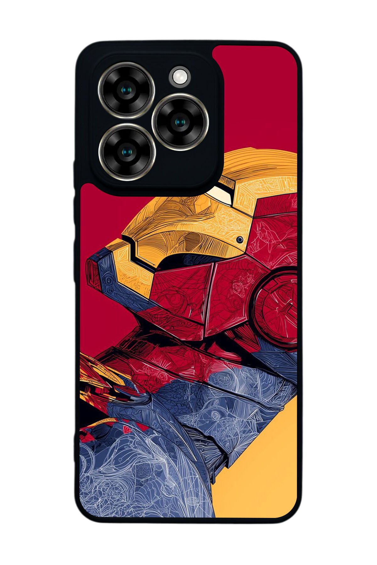 Reeder S919 Uyumlu Iron Man ( Demir Adam ) Tasarımlı Glossy Premium Kılıf