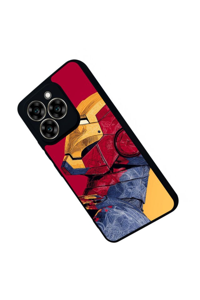 Reeder S919 Uyumlu Iron Man ( Demir Adam ) Tasarımlı Glossy Premium Kılıf