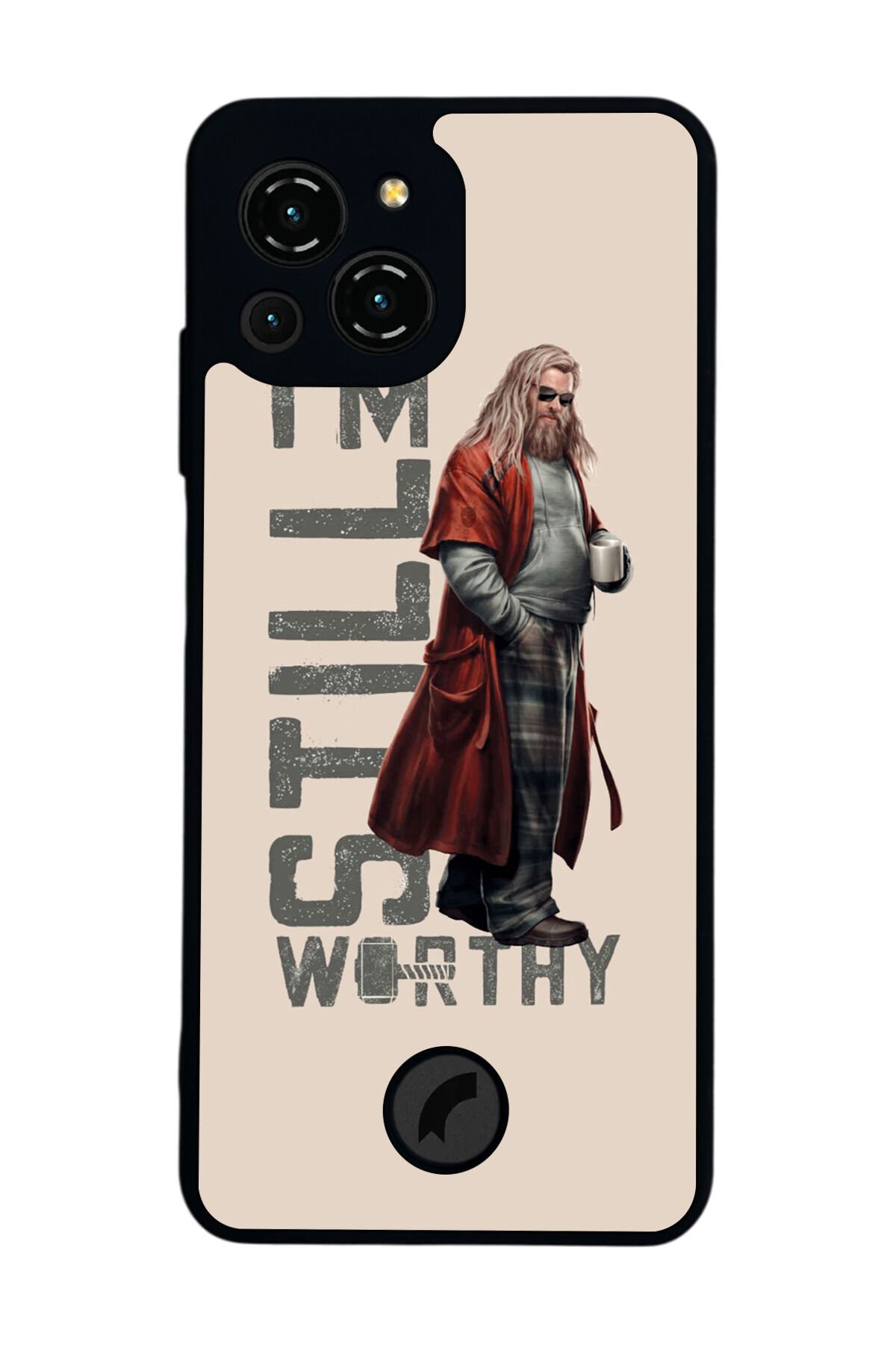 Reeder S23 Pro Max Uyumlu Thor Tasarımlı Glossy Premium Kılıf