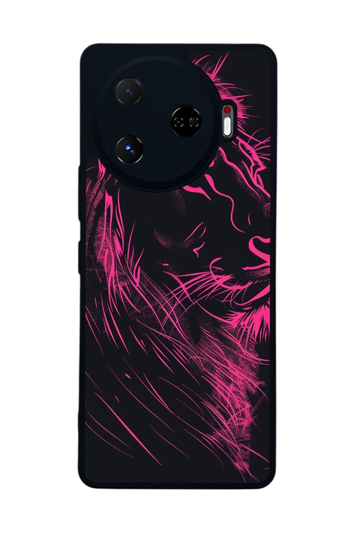 Tecno Camon 30 Pro Uyumlu Aslan Tasarımlı Glossy Premium Kılıf