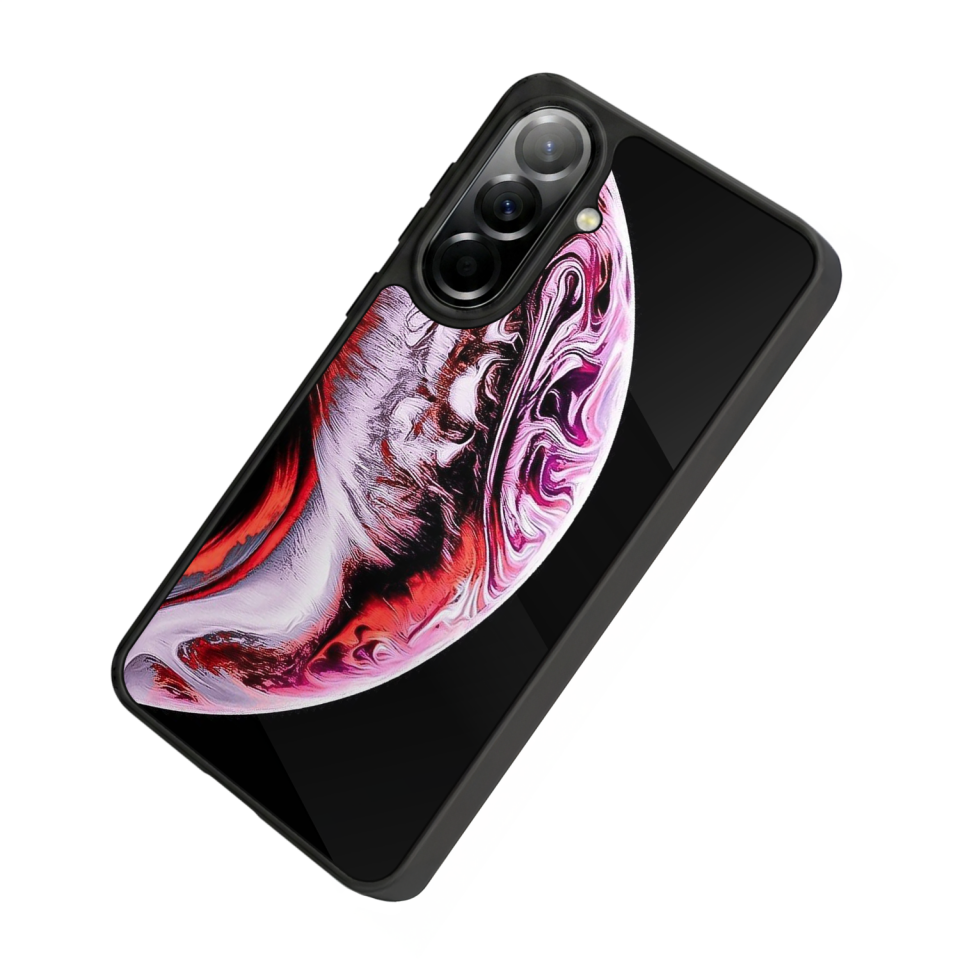 Samsung Galaxy A57 Uyumlu Ay Tasarımlı Glossy Premium Kılıf