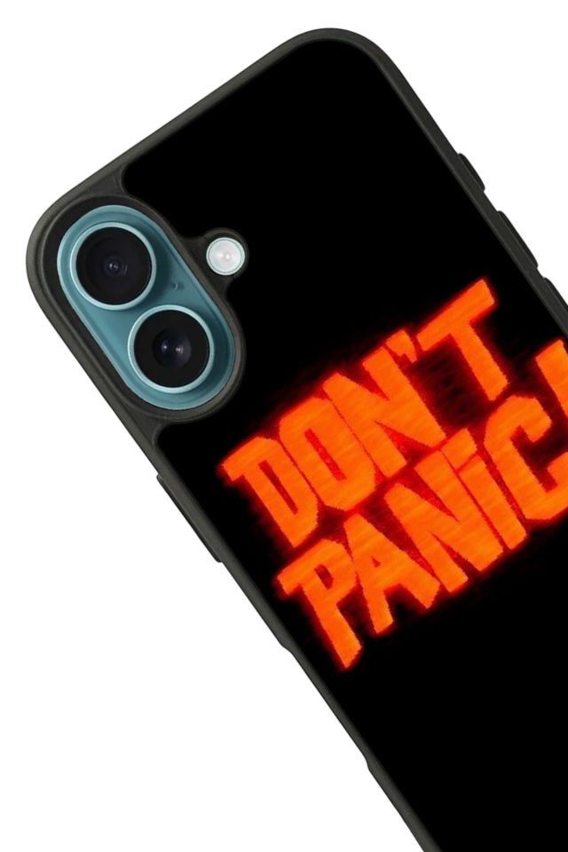 iPhone 16 Uyumlu Dont Stop Tasarımlı Glossy Premium Kılıf