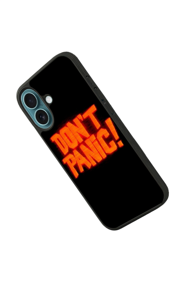 iPhone 16 Uyumlu Dont Stop Tasarımlı Glossy Premium Kılıf