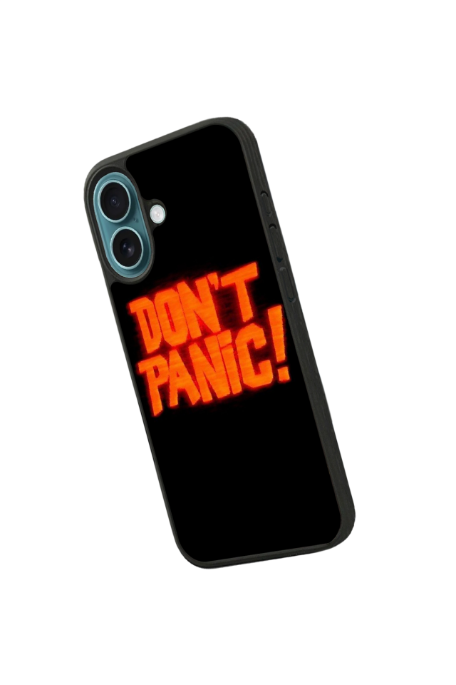 iPhone 16 Uyumlu Dont Stop Tasarımlı Glossy Premium Kılıf