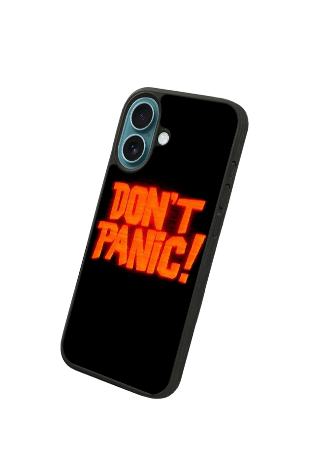 iPhone 16 Uyumlu Dont Stop Tasarımlı Glossy Premium Kılıf