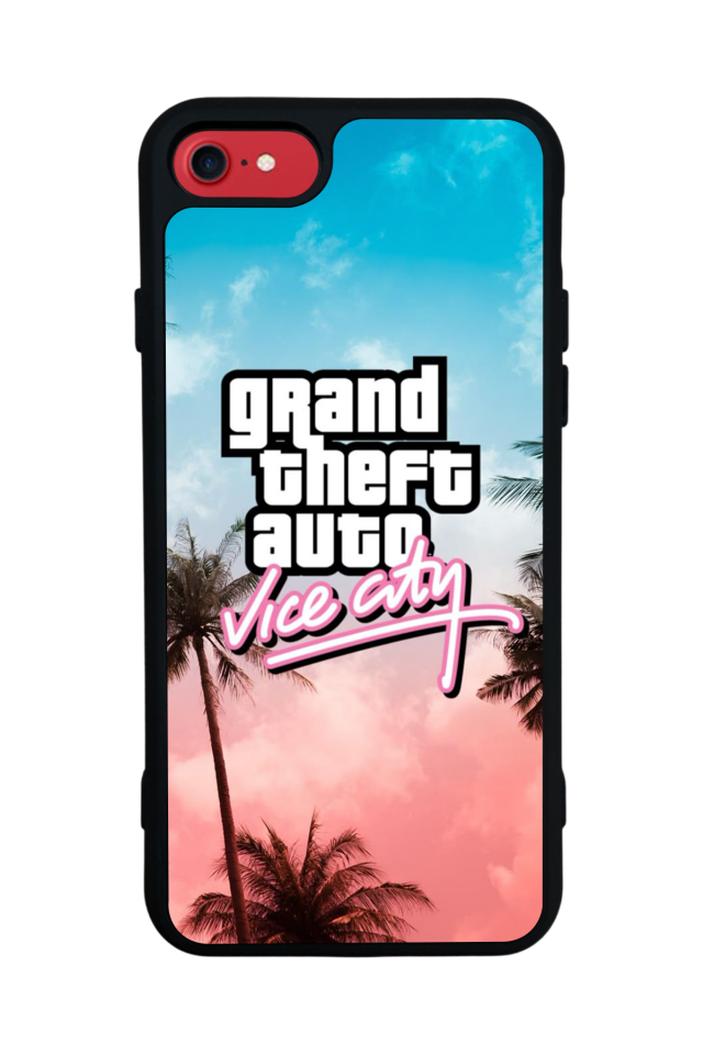 iPhone 8 Uyumlu GTA Tasarımlı Glossy Premium Kılıf