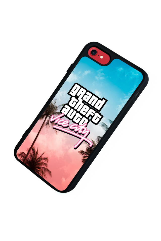 iPhone 8 Uyumlu GTA Tasarımlı Glossy Premium Kılıf