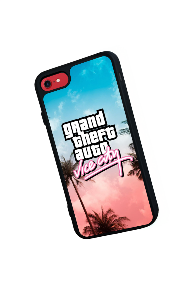 iPhone 8 Uyumlu GTA Tasarımlı Glossy Premium Kılıf