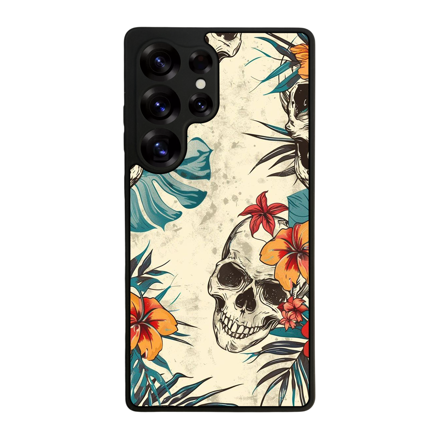 Samsung Galaxy S25 Ultra Uyumlu KuruKafa Tasarımlı Glossy Premium Kılıf