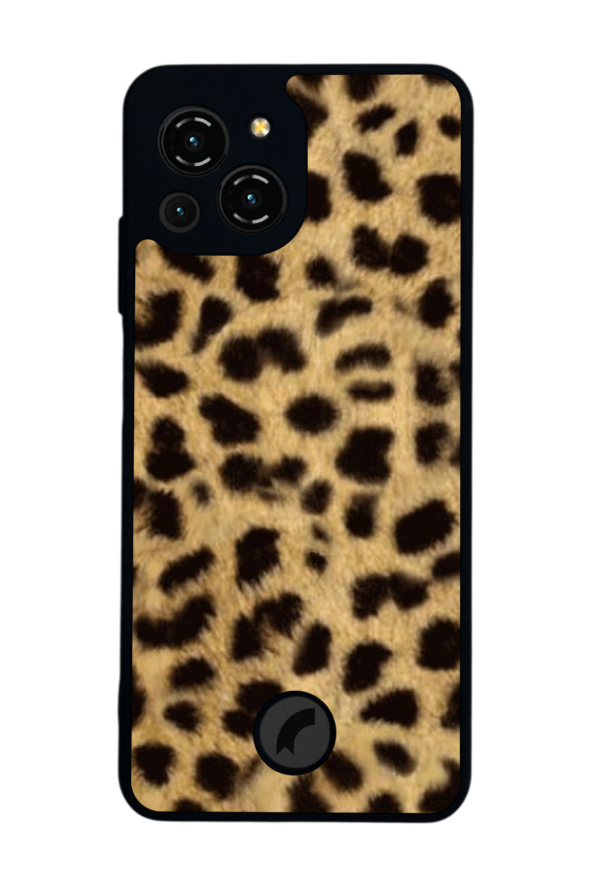 Reeder S23 Pro Max Uyumlu Leopar Tasarımlı Glossy Premium Kılıf