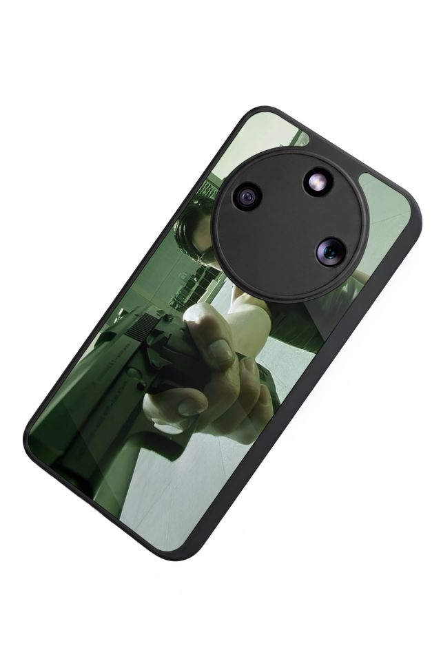 Honor Magic 8 Lite Uyumlu MatriHonor Magic 8 Lite Tasarımlı Glossy Premium Kılıf