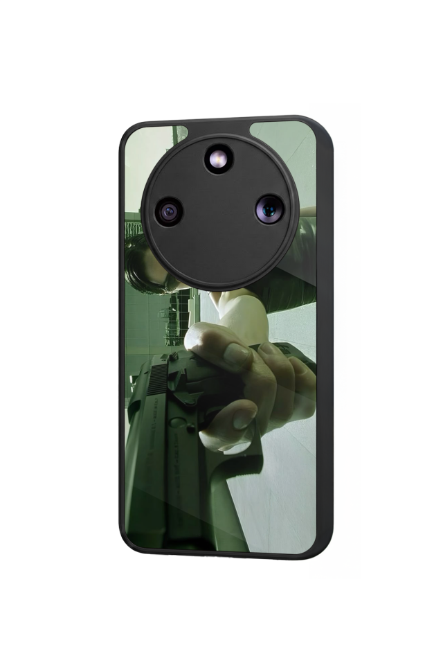 Honor Magic 8 Lite Uyumlu MatriHonor Magic 8 Lite Tasarımlı Glossy Premium Kılıf