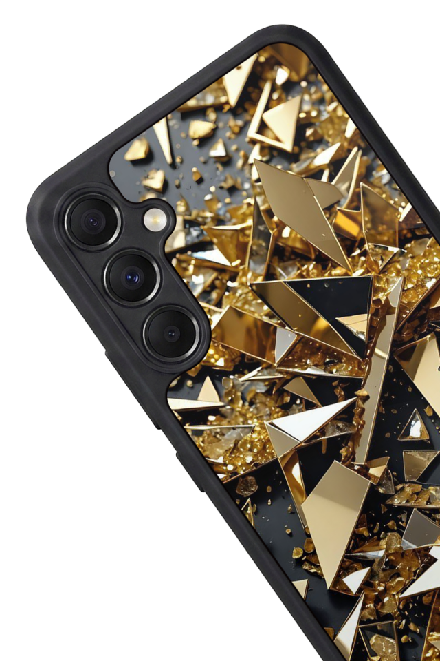 Samsung Galaxy A34 Uyumlu Mermer Marble Tasarımlı Glossy Premium Kılıf