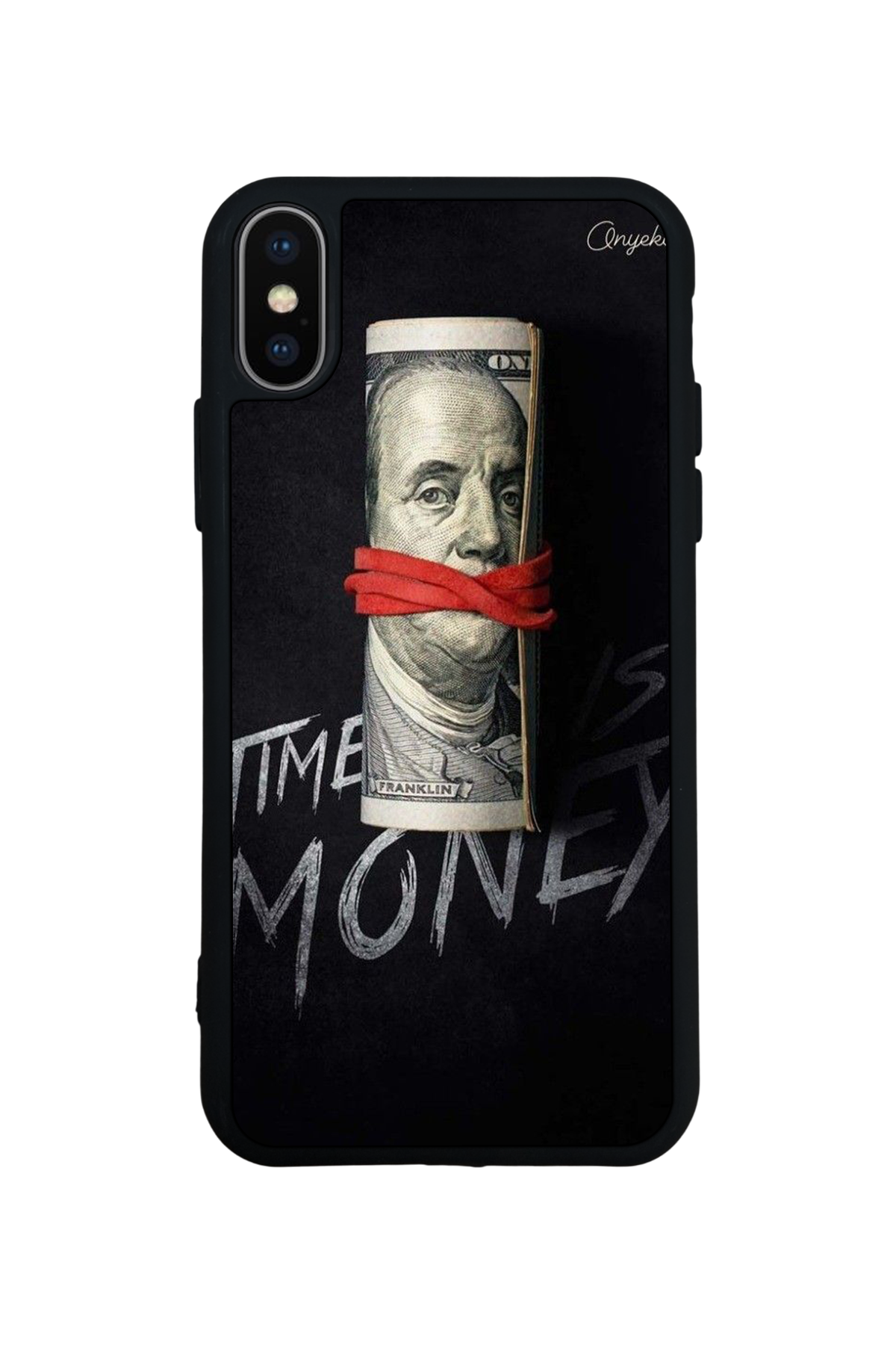 iPhone X/ XS Uyumlu Para Tasarımlı Glossy Premium Kılıf