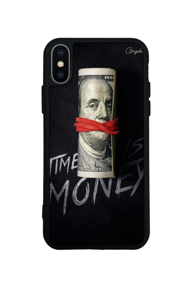 iPhone X/ XS Uyumlu Para Tasarımlı Glossy Premium Kılıf