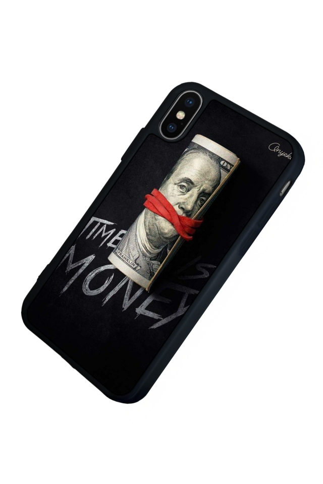 iPhone X/ XS Uyumlu Para Tasarımlı Glossy Premium Kılıf