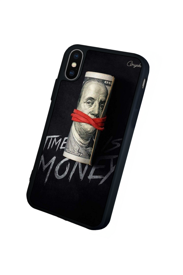 iPhone X/ XS Uyumlu Para Tasarımlı Glossy Premium Kılıf