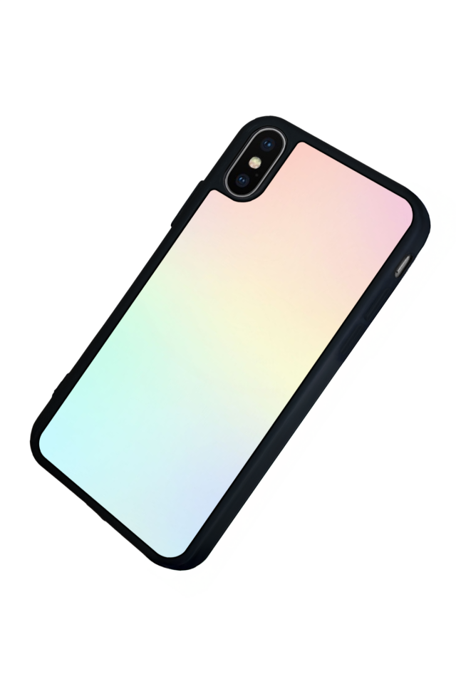 iPhone XS Max Uyumlu Soft Degrade Tasarımlı Glossy Premium Kılıf
