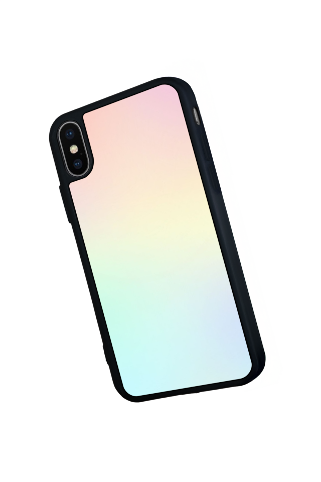 iPhone XS Max Uyumlu Soft Degrade Tasarımlı Glossy Premium Kılıf