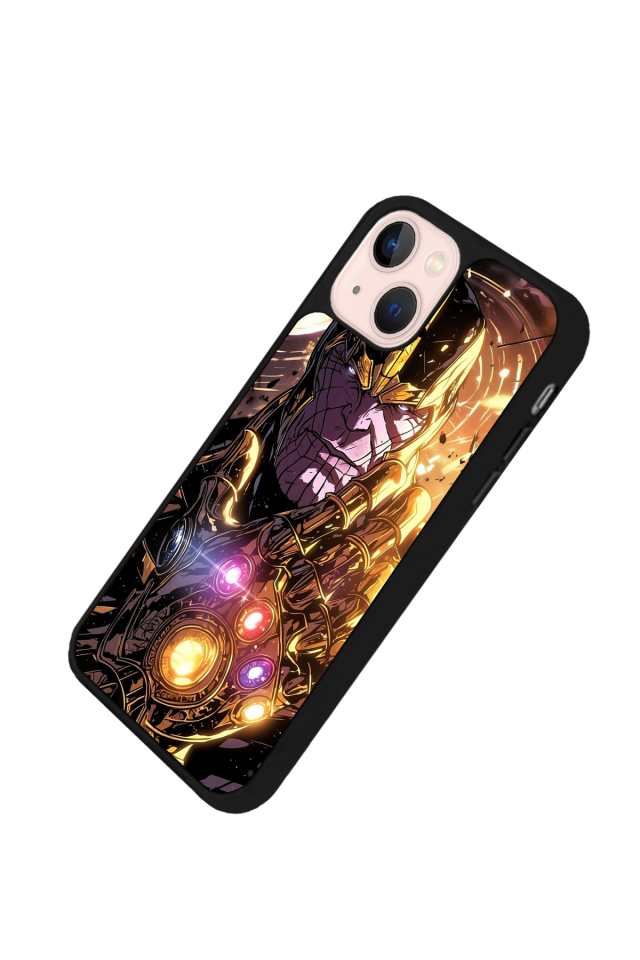 iPhone 15 Plus Uyumlu Thanos Tasarımlı Glossy Premium Kılıf