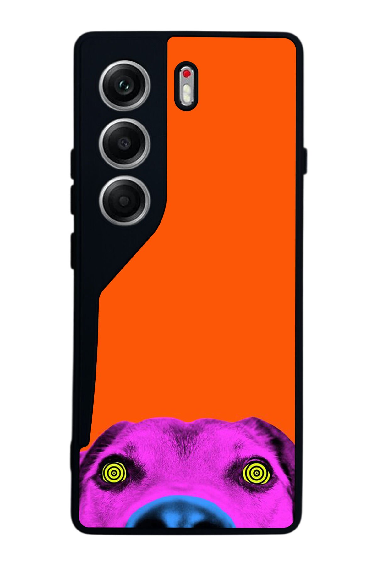 Tecno Camon 40 Uyumlu Kirmizi Tasarımlı Glossy Premium Kılıf