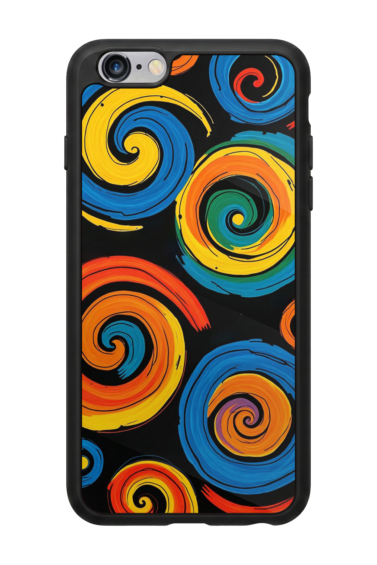 iPhone 6s Plus Uyumlu Abstract Tasarımlı Glossy Premium Kılıf