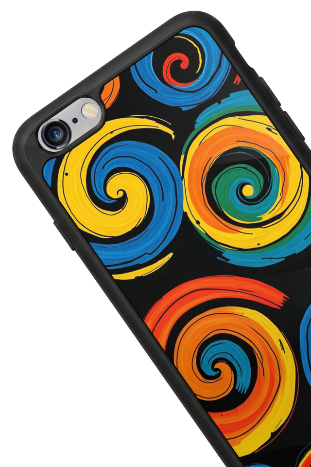 iPhone 6s Plus Uyumlu Abstract Tasarımlı Glossy Premium Kılıf