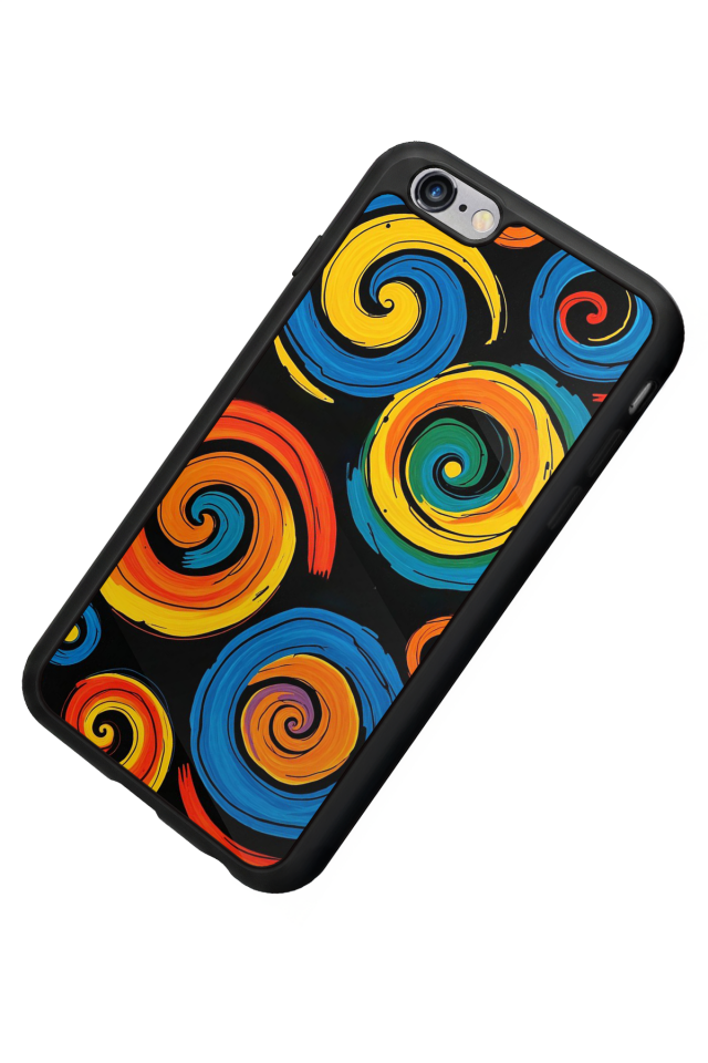 iPhone 6s Plus Uyumlu Abstract Tasarımlı Glossy Premium Kılıf