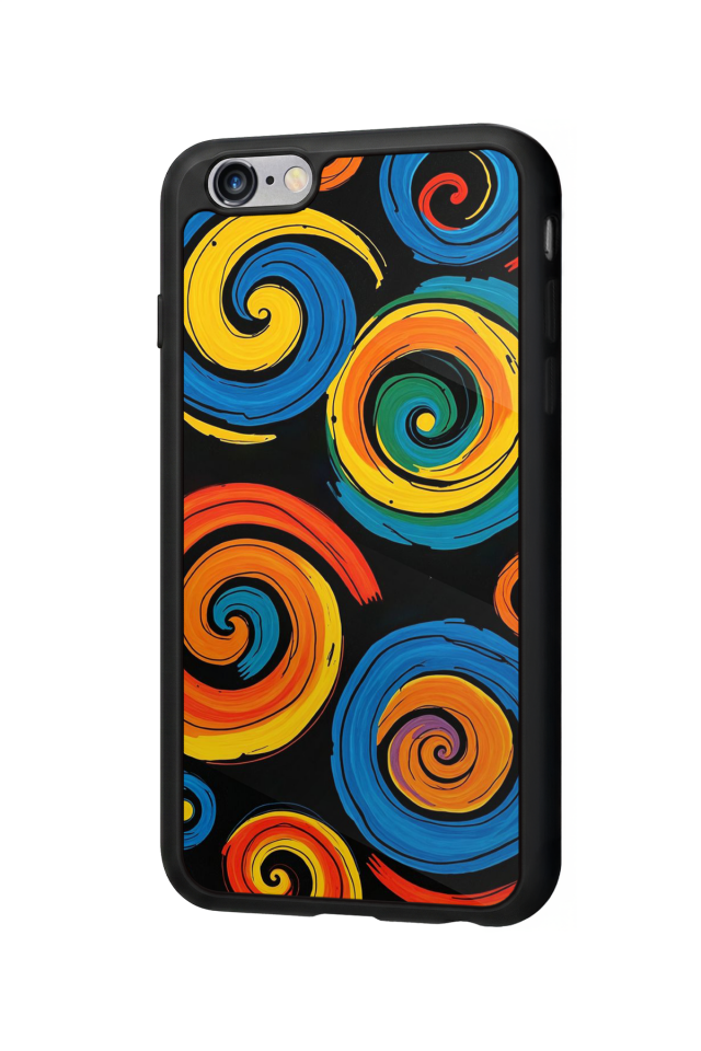 iPhone 6s Plus Uyumlu Abstract Tasarımlı Glossy Premium Kılıf