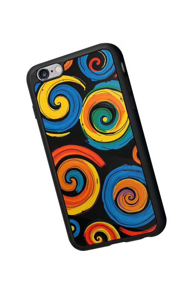 iPhone 6s Plus Uyumlu Abstract Tasarımlı Glossy Premium Kılıf