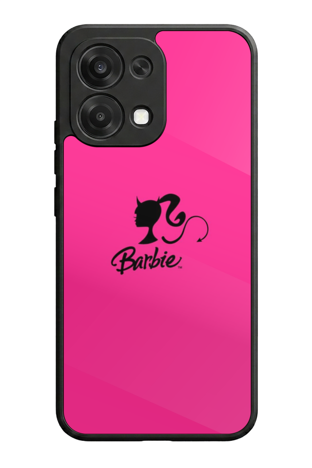 Oppo A6 Pro Uyumlu Barbie Tasarımlı Glossy Premium Kılıf