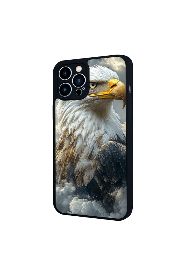 iPhone 12 Pro Max Uyumlu Besiktas Tasarımlı Glossy Premium Kılıf