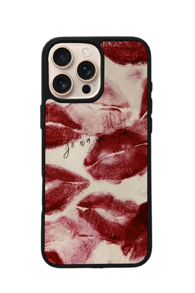 iPhone 15 Pro Max Uyumlu Dudak Tasarımlı Glossy Premium Kılıf