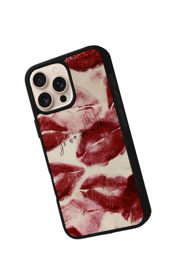 iPhone 15 Pro Max Uyumlu Dudak Tasarımlı Glossy Premium Kılıf