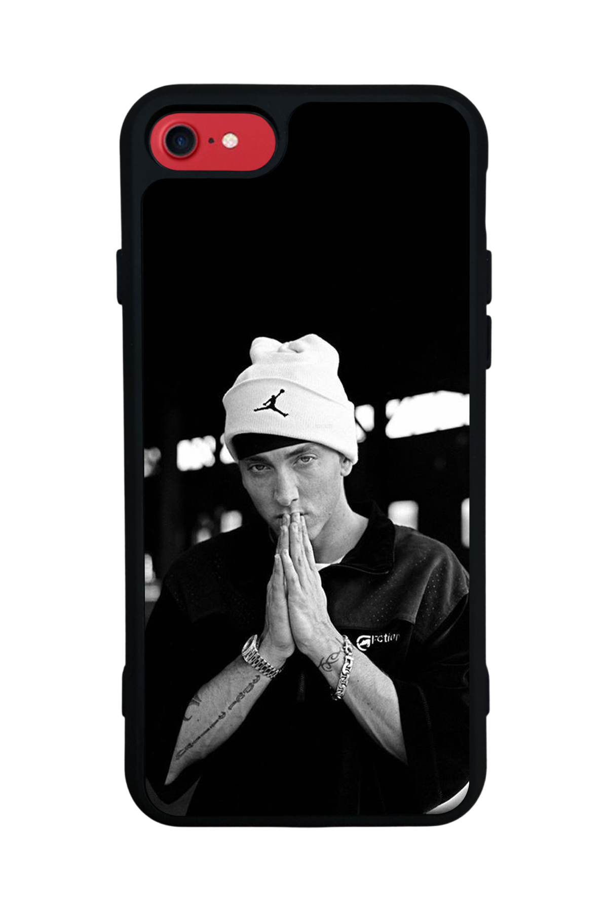 iPhone SE Uyumlu Eminem Tasarımlı Glossy Premium Kılıf