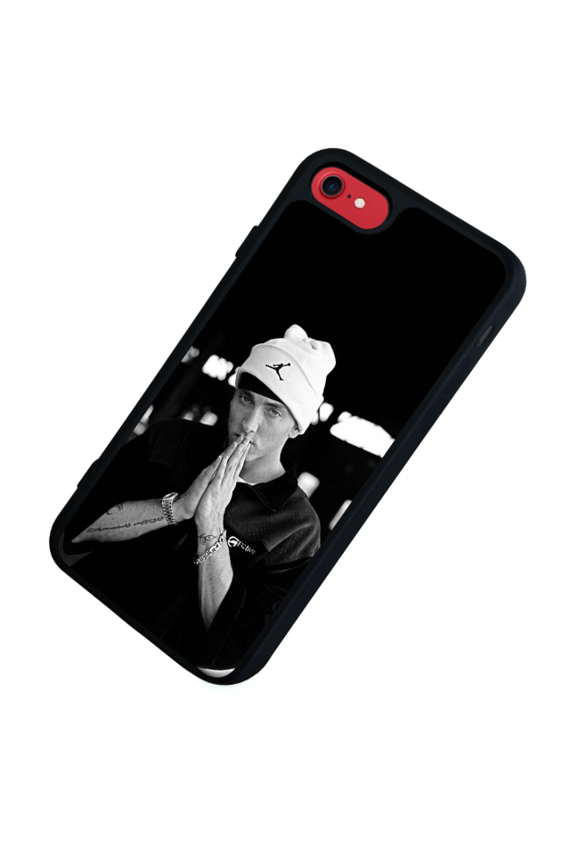 iPhone SE Uyumlu Eminem Tasarımlı Glossy Premium Kılıf