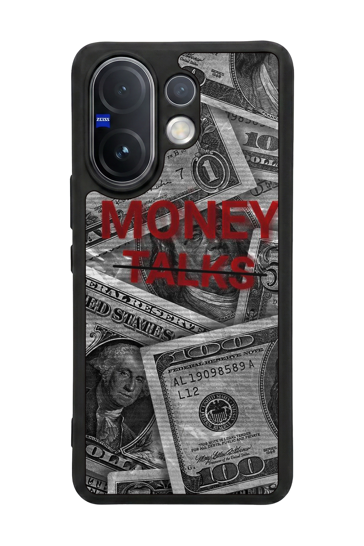 Vivo V60 Uyumlu Money Para Tasarımlı Glossy Premium Kılıf