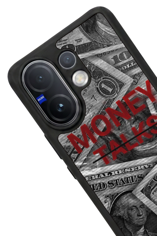 Vivo V60 Uyumlu Money Para Tasarımlı Glossy Premium Kılıf
