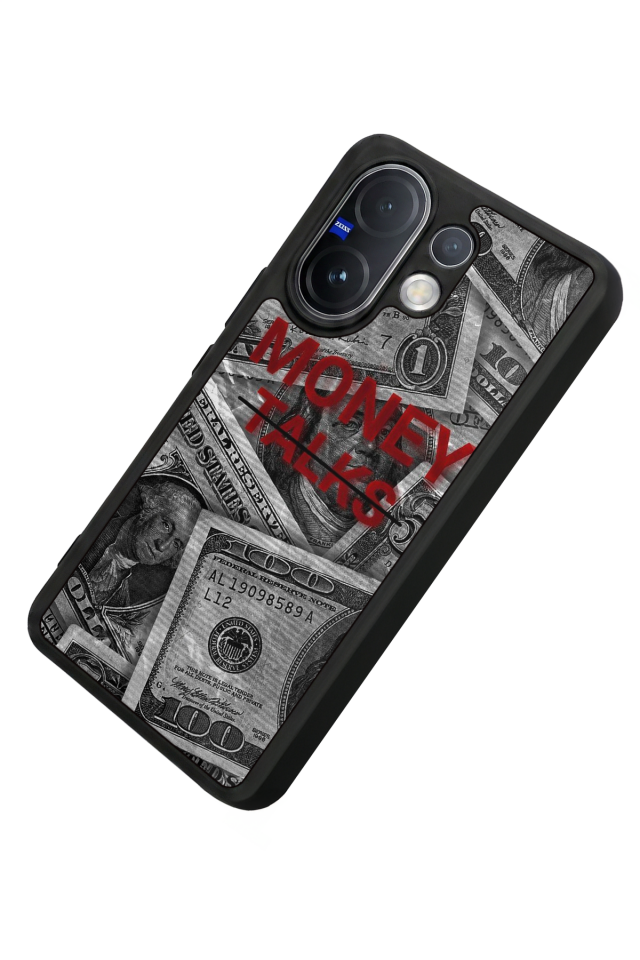 Vivo V60 Uyumlu Money Para Tasarımlı Glossy Premium Kılıf