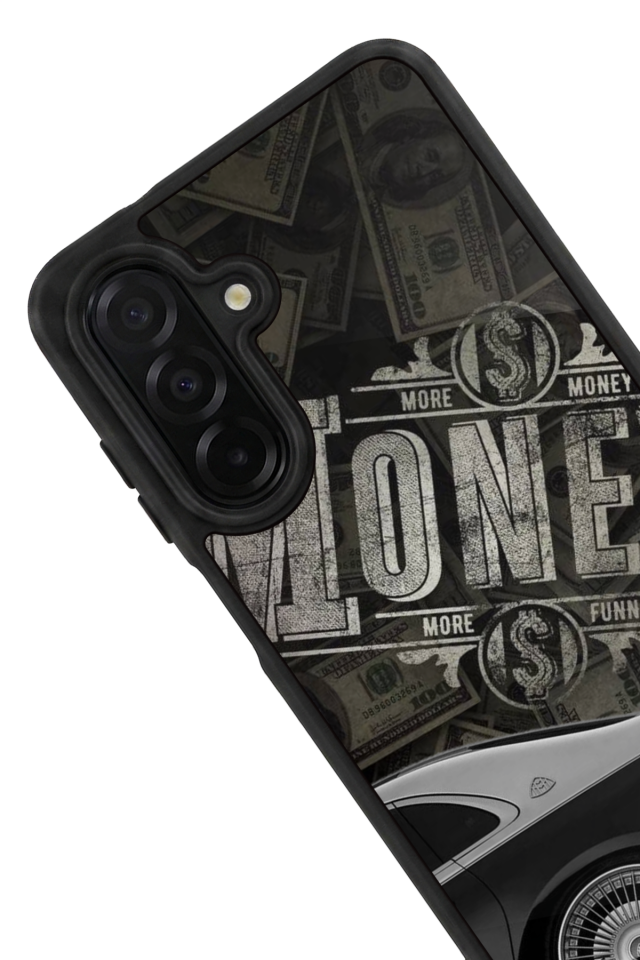Samsung Galaxy A56 Uyumlu Money Para Tasarımlı Glossy Premium Kılıf