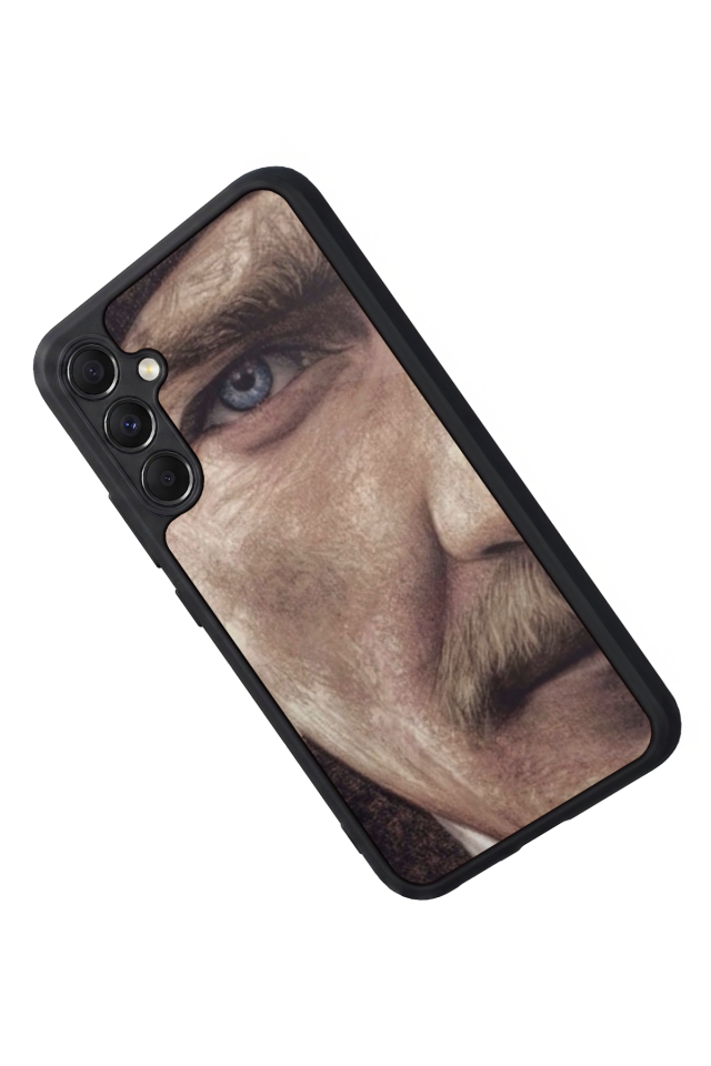 Samsung Galaxy M34 Uyumlu Mustafa Kemal Ataturk Tasarımlı Glossy Premium Kılıf