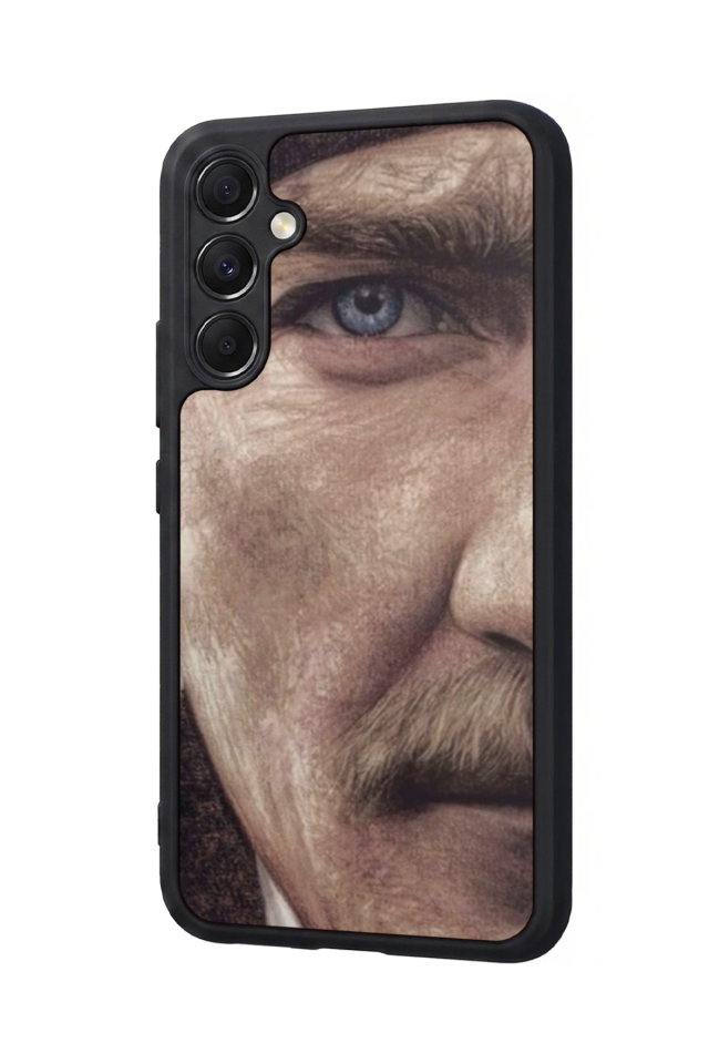Samsung Galaxy M34 Uyumlu Mustafa Kemal Ataturk Tasarımlı Glossy Premium Kılıf