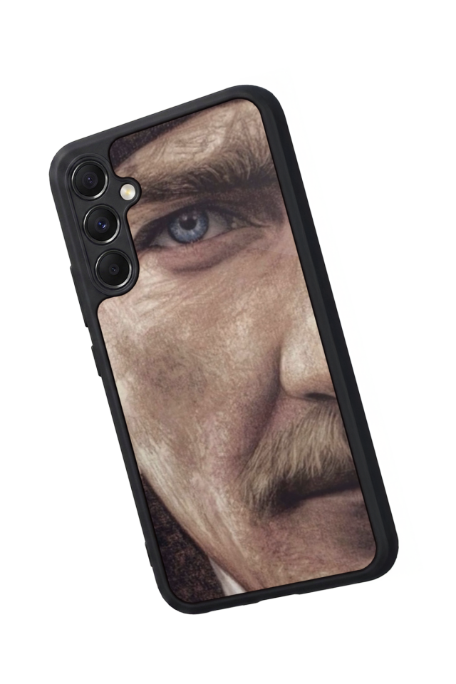 Samsung Galaxy M34 Uyumlu Mustafa Kemal Ataturk Tasarımlı Glossy Premium Kılıf