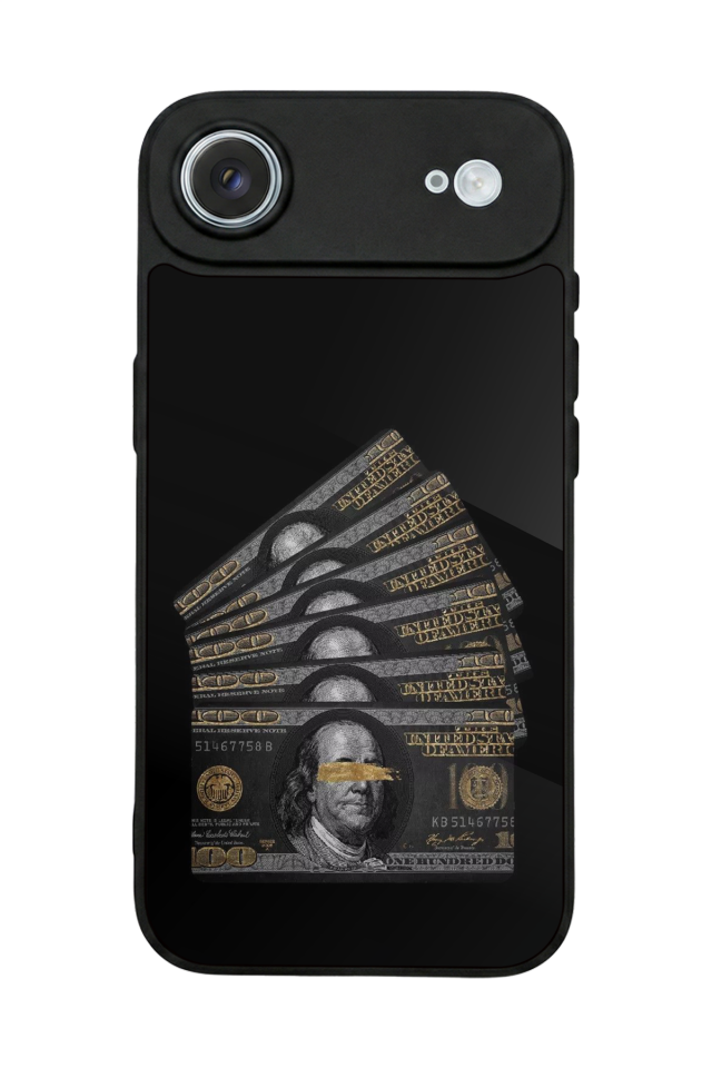 iPhone 17 Air Uyumlu Para Tasarımlı Glossy Premium Kılıf