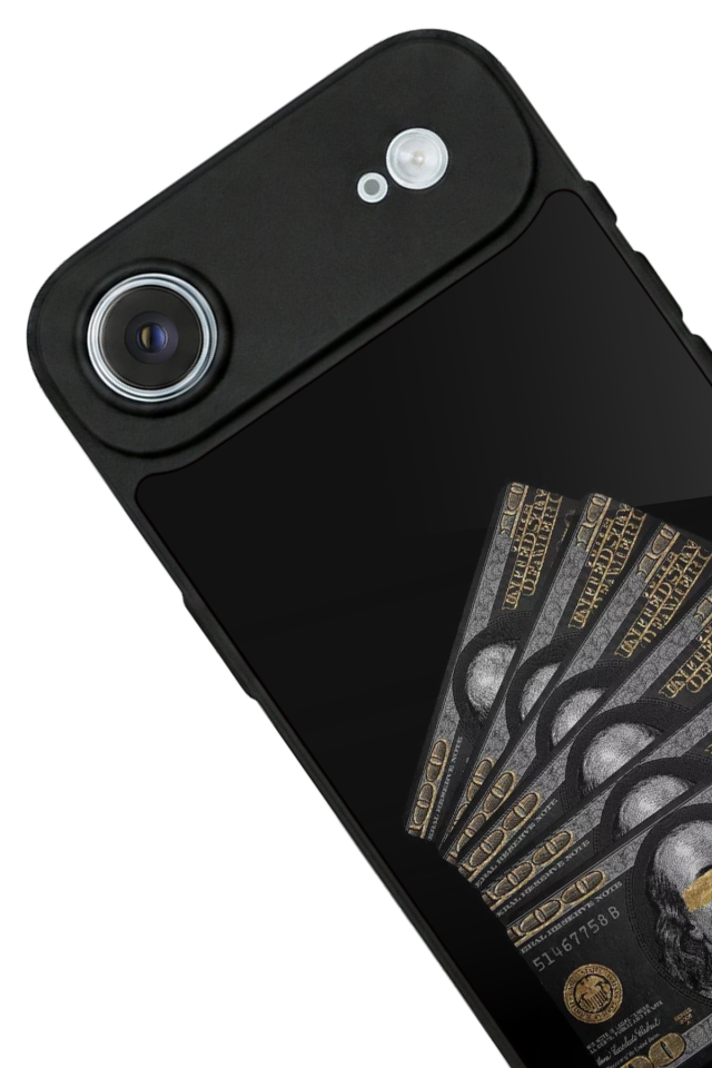 iPhone 17 Air Uyumlu Para Tasarımlı Glossy Premium Kılıf