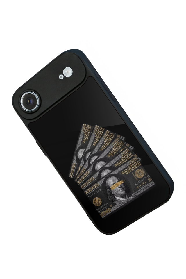iPhone 17 Air Uyumlu Para Tasarımlı Glossy Premium Kılıf