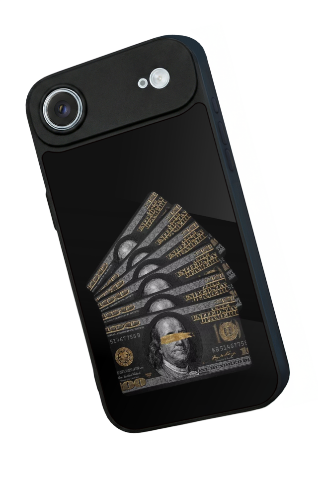 iPhone 17 Air Uyumlu Para Tasarımlı Glossy Premium Kılıf